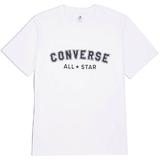 Tricou unisex Converse All Star 10024566-113, S, Alb