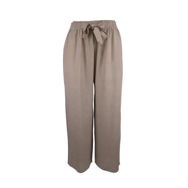Pantaloni largi, univers fashion,, 2 buzunare, bej, xl