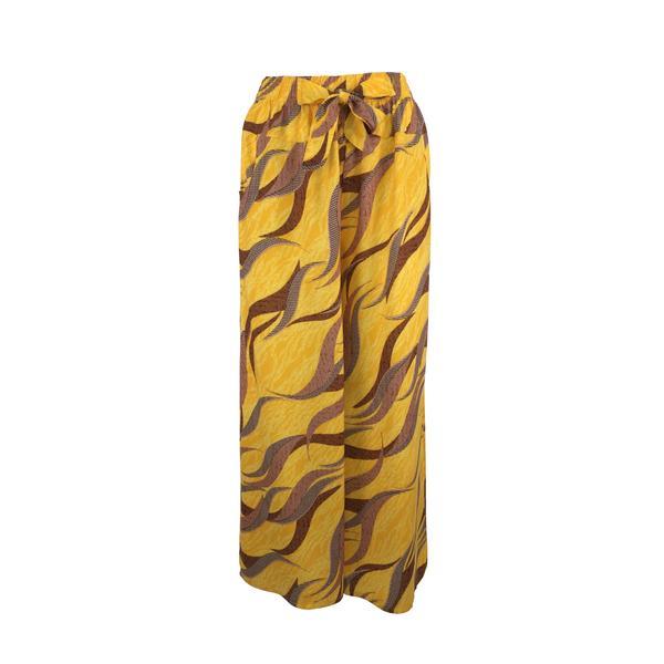 Fusta-pantalon, univers fashion,, 2 buzunare, galben, l