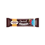 Baton Musli cu Ciocolata Neagra si Zmeura Fara Zahar - Cerbona Dark Choco-Raspberry Muesli Bar, 20 g