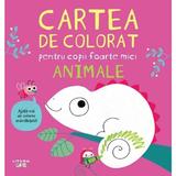 Cartea de colorat pentru copii foarte mici. Animale, editura Litera