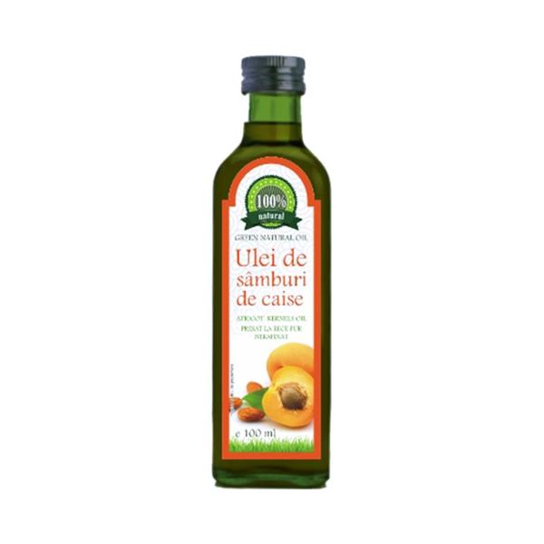 Ulei din Samburi de Caise Presat la Rece 100% Natural Green Natural Oil, Carmita, 100 ml