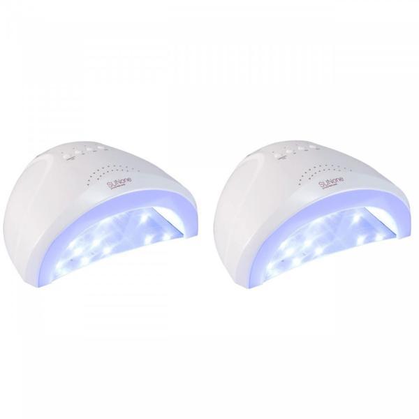 Reducere Girls Corner Set 2 buc Lampa Led/Uv Sun One Putere 24/48W