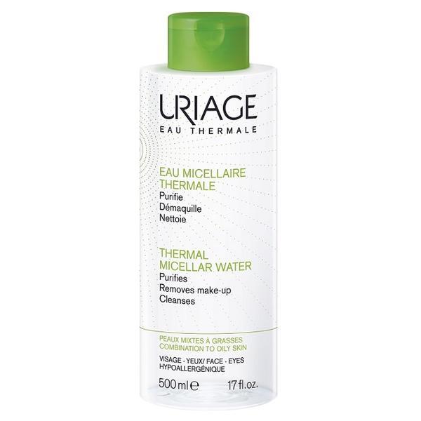 Apa micelara termala pentru ten mixt-gras, Uriage 500 ml