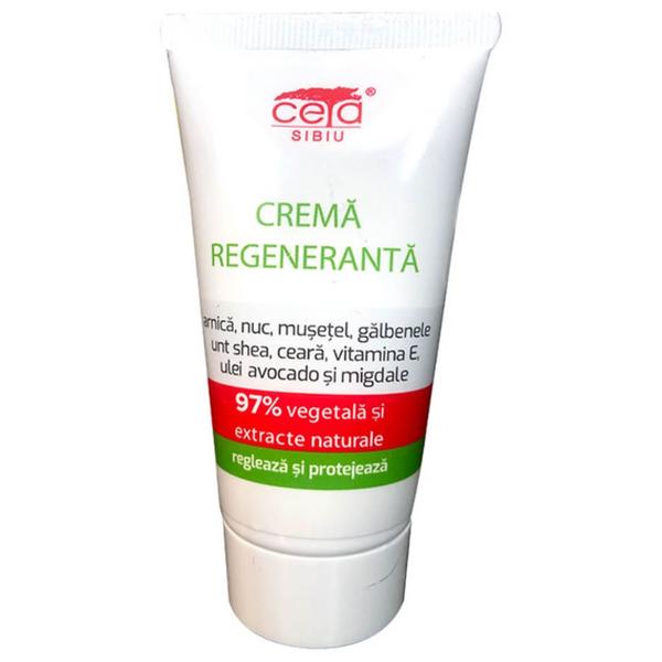 Crema regeneranta 97% vegetala si extracte naturale - ceta sibiu, 50 ml