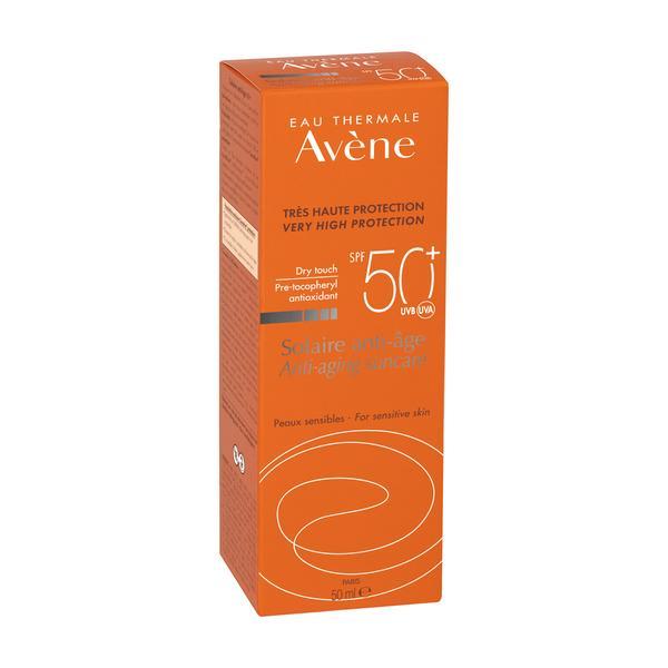 Crema anti-imbatranire pentru protectie solara cu SPF50+, Avene, 50 ml 