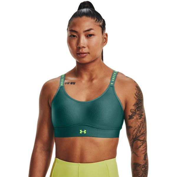 Bustiera femei under armour ua infinity mid covered 1363353-722, s, verde