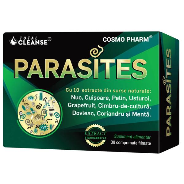 Parasites Total Cleanse, Cosmo Pharm, 30 comprimate filmate