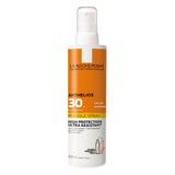 Spray invizibil cu protectie solara SPF 30+ pentru corp Anthelios, La Roche-Posay, 200 ml