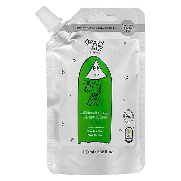 Sampon pentru Curatare Blanda cu Kiwi si Lamaie Verde CH2 - Gently Cleansing Shampoo with Kiwi and Lime, HiSkin, 100 ml