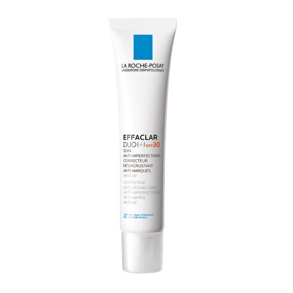 Crema de fata anti-imperfectiuni pentru ten gras cu tendinta acneica SPF 30 Effaclar Duo, La Roche-Posay, 40 ml