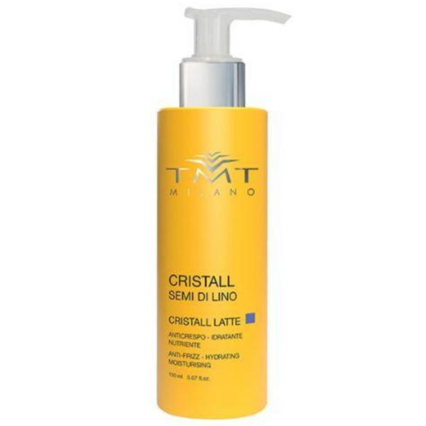 Lapte Hidratant cu Efect Anti-Frizz pentru Netezire Tmt Milano Cristall Moisturizing Hair Milk, 150 ml