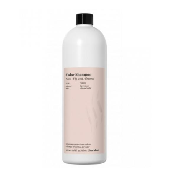 Sampon pentru protectia culorii parului vopsit cu smochine si migdale, Farmavita Back Bar N01, 1000 ml