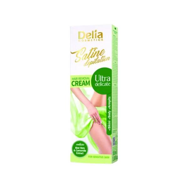 Crema depilatoare ultra delicata pentru piele sensibila - hair removal cream ultra delicate, 100 ml