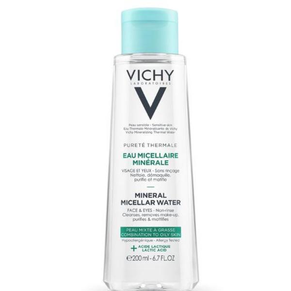Apa micelara pentru piele mixta sau grasa Purete Thermale, Vichy, 200 ml