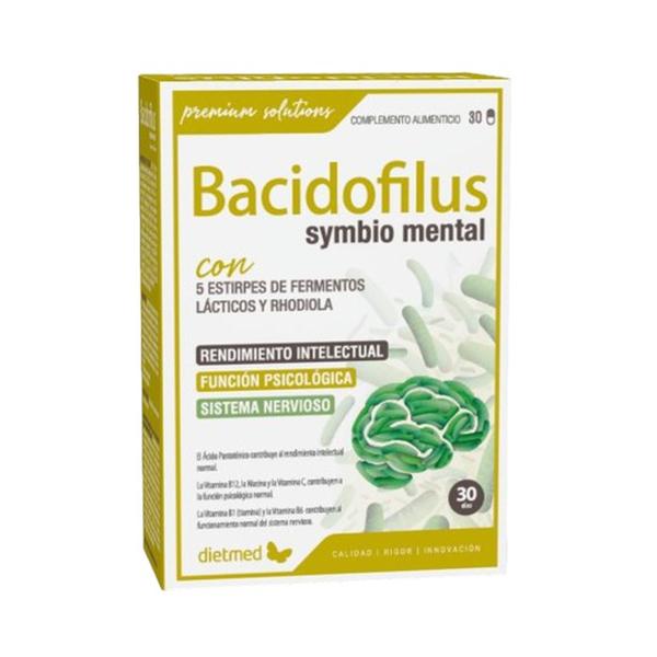 Bacidofilus Symbio Mental - Dietmed, 30 capsule