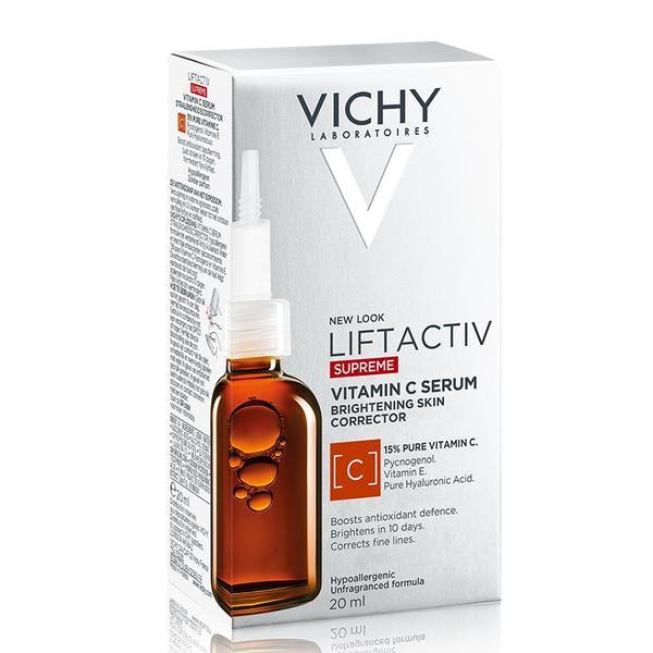 Ser corector antioxidant cu vitamina c liftactiv supreme, vichy, 20 ml