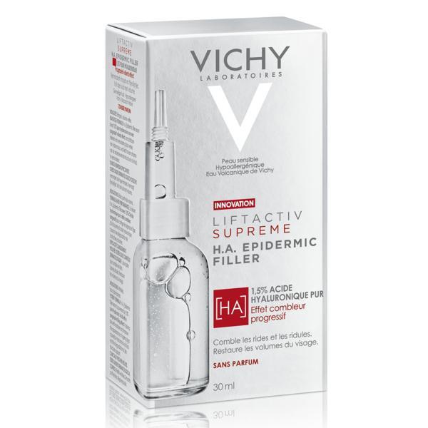 Ser antirid pentru fata si zona ochilor Ha Eidermic Filler Liftactiv Supreme, Vichy, 30 ml