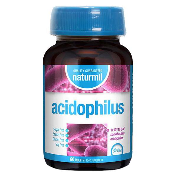 Probiotic Acidophilus - Naturmil, 60 tablete
