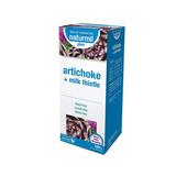 Supliment Alimentar cu Extract de Anghinare si Extract de Armurariu - Naturmil Artichoke + Milk Thistle Plus, 500 ml