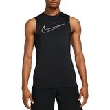Maiou barbati Nike Pro Dri-FIT Men's Tight-Fit Sleeveless Top DD1988-010, S, Negru