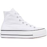 Tenisi femei Converse Chuck Taylor All Star Lift Hi 560846C, 36, Alb