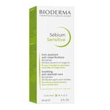 Fluid calmant si hidratant pentru pielea acneica Sebium Sensitive, Bioderma, 30 ml
