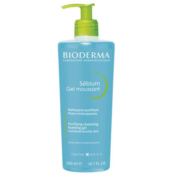 Gel spumant sebium, bioderma, 500 ml