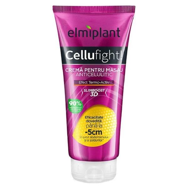 Crema pentru Masaj Anticelulitic - Elmiplant Cellufight, 200 ml