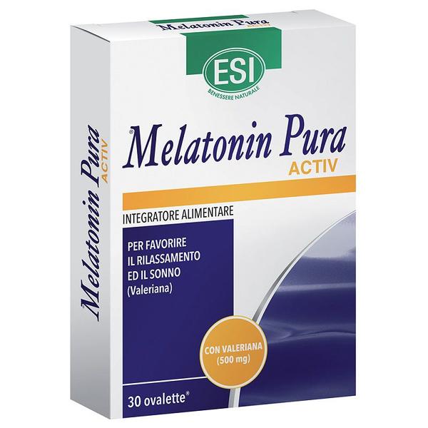 Melatonina pura activ, esitalia, 30 tablete