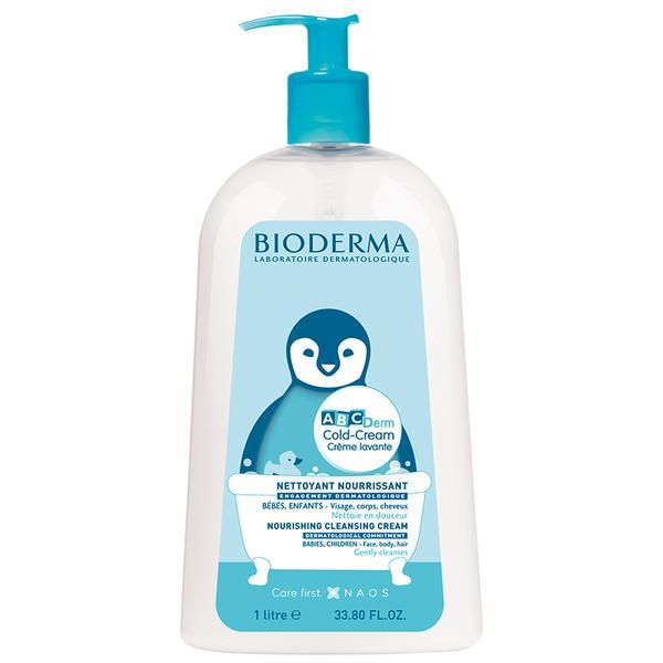 Crema de spalare ABCDerm Cold Cream, Bioderma, 1000 ml