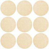 Set 9 buline antialunecare, pasla/silicon, bej, Ø: 22 mm
