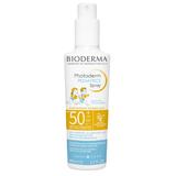 Spray protectie solara pentru copii Photoderm Pediatrics, SPF 50+, Bioderma, 200 ml