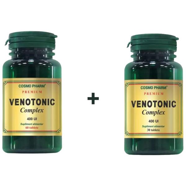 Venotonic complex 400 ui, cosmo pharm premium, 60 + 30 tablete