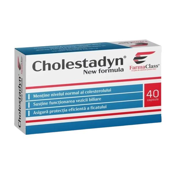 Cholestadyn New Formula - Farma Class, 40 capsule