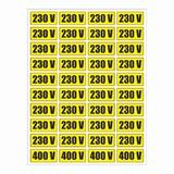 Sticker indicatoare, Semnalizare prize, 25x15 cm