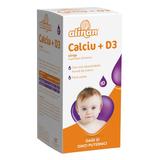 Sirop Alinan pentru Oase si Dinti Puternici cu Calciu + D3 - Fiterman Pharma, 150 ml