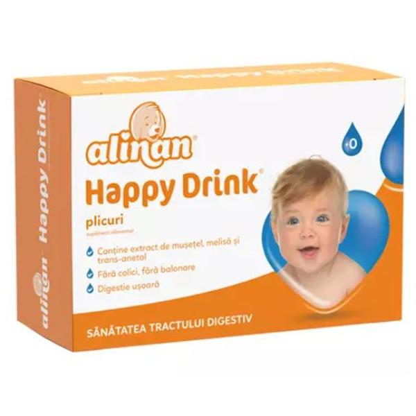Plicuri Alinan - Fiterman Pharma Happy Drink, 20 buc