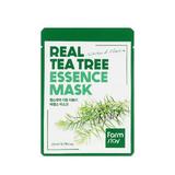 Masca Calmanta pentru Ten Sensibil cu Arbore de Ceai Farmstay Essence Mask, 23 ml