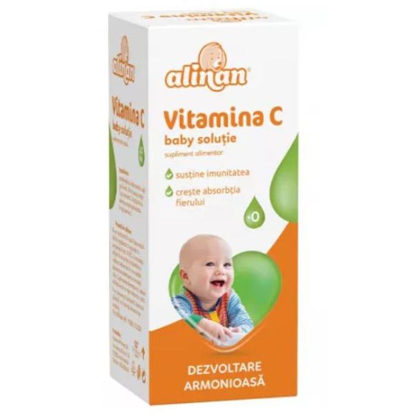 Solutie Vitamina C - Fiterman Pharma Alinan Baby, 20 ml