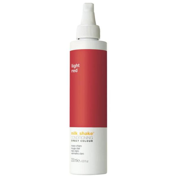 Balsam Nuantator cu Pigment Intens - Milk Shake Conditioning Direct Colour Light Red, 100 ml