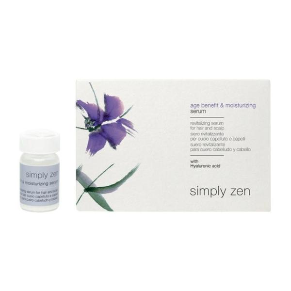 Ser Revitalizant pentru Par si Scalp Milk Shake - Simply Zen Age Benefit amd Moisturizing Serum, 12 fiole x 5 ml