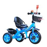Tricicleta cu pedale pentru copii 2-5 ani, Albastra