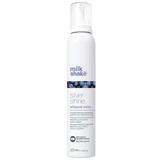 Spuma pentru Par Blond, Gri sau Alb - Milk Shake Silver Shine Whipped Cream, 200 ml 