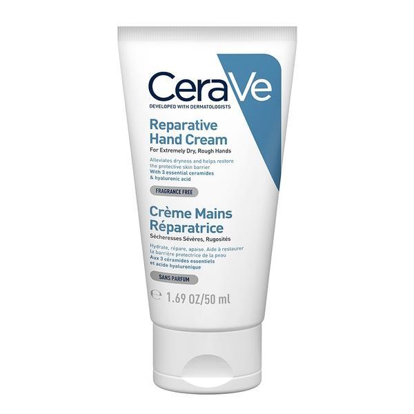 Crema reparatoare pentru maini uscate, cerave, 50 ml