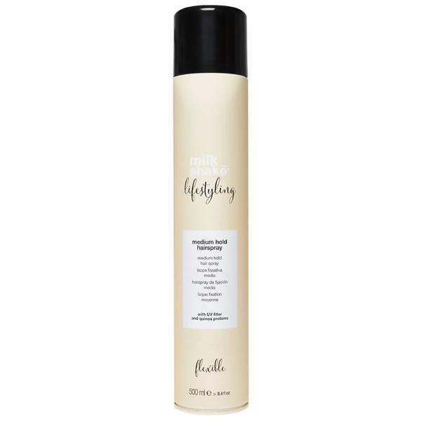 Fixativ cu Fixare Medie Milk Shake - Lifestyling Medium Hold Hairspray, 500 ml