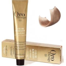 Vopsea fara amoniac - Fanola Oro Therapy Color Keratin - 9.00 blond foarte deschis 100 ml
