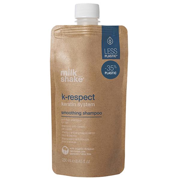 Sampon pentru Netezire cu Keratina - Milk Shake K-Respect Keratin System Smoothing Shampoo, 250 ml