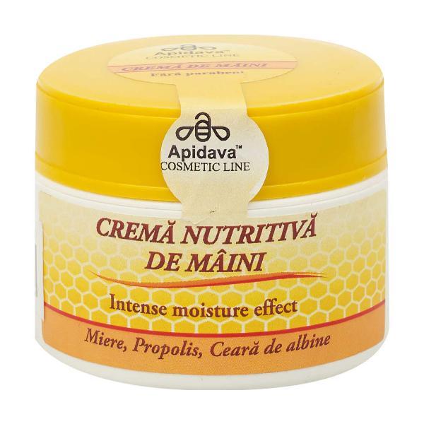 SHORT LIFE - Crema Nutritiva de Maini Apidava, 50 ml