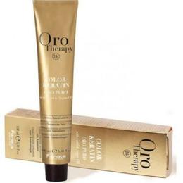Vopsea fara amoniac - Fanola Oro Therapy Color Keratin - 10.00 blond platinat intens, 100ml